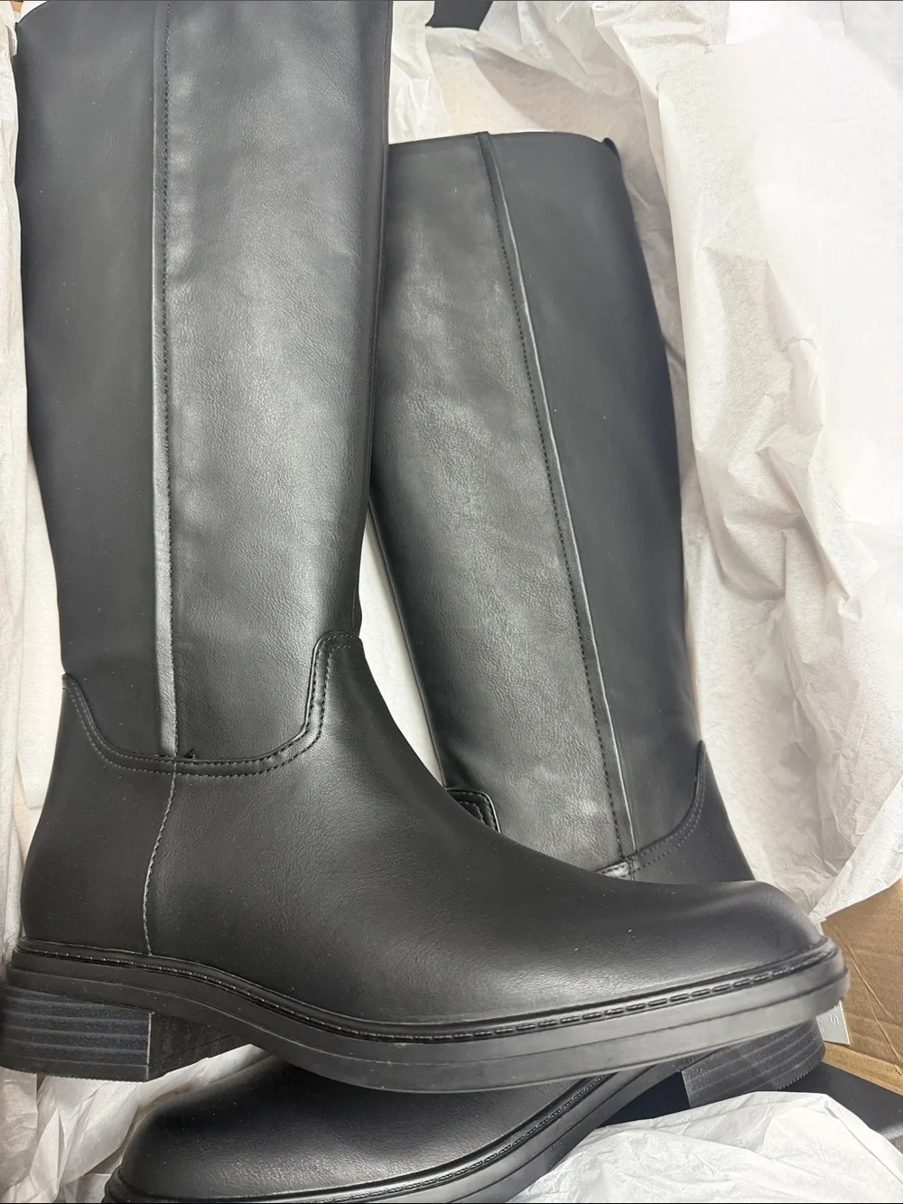 Naturalizer Black Over-the-Knee Riding Boots